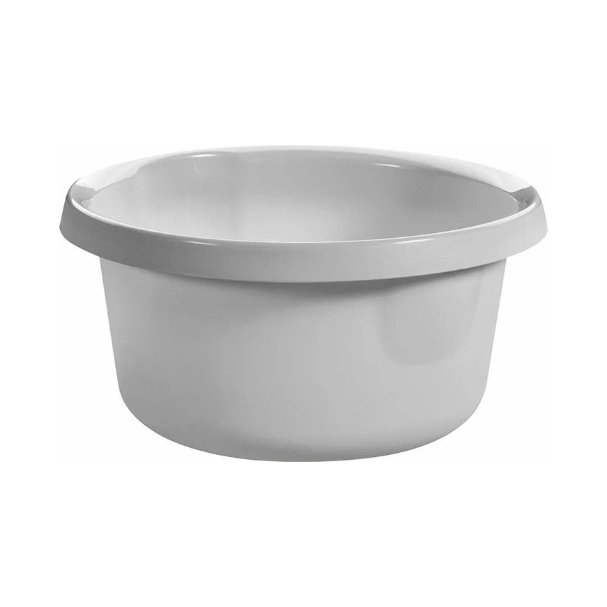 Essentials round bowl 4L grey