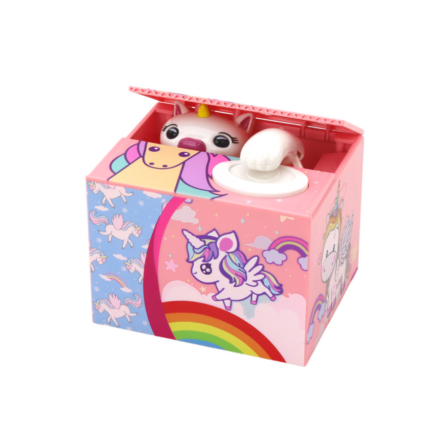 Lean Piggy bank Unicorn Learning to yourself Unicorn Pink Melody – 2