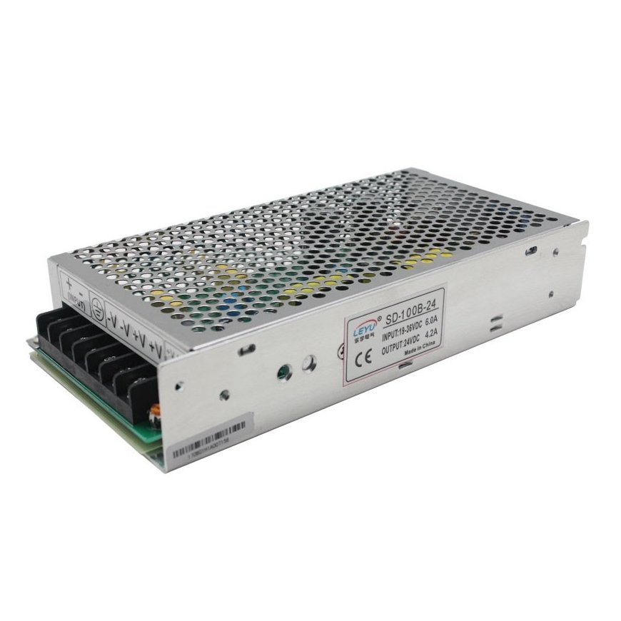 Extralink VOLTAGE CONVERTER DC/DC 24V-48V 100W SD-100B-48 virta-adapteri ja vaihtosuuntaaja Sisätila
