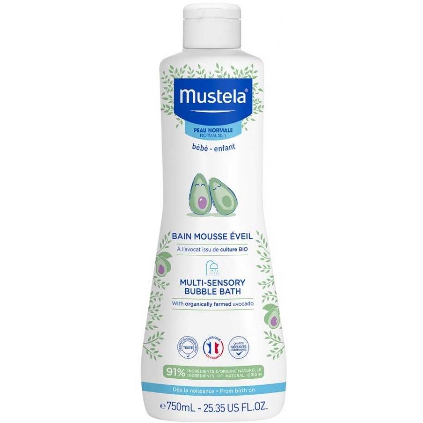 Mustela Multi-Sensory Bath foam, 750 ml