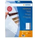 HERMA Negative pockets transparent for 10 x 4 negative stripes 25 pcs.