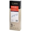 Orno DOA SP 3, wall and ceiling light, GU10 max. 3x50W, IP20, white Orno DOA SP 3, wall and ceiling light, GU10 max. 3x50W, IP20, white