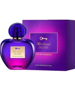 Antonio Banderas Her Secret Desire (Perfume for Women) EDT 80ml