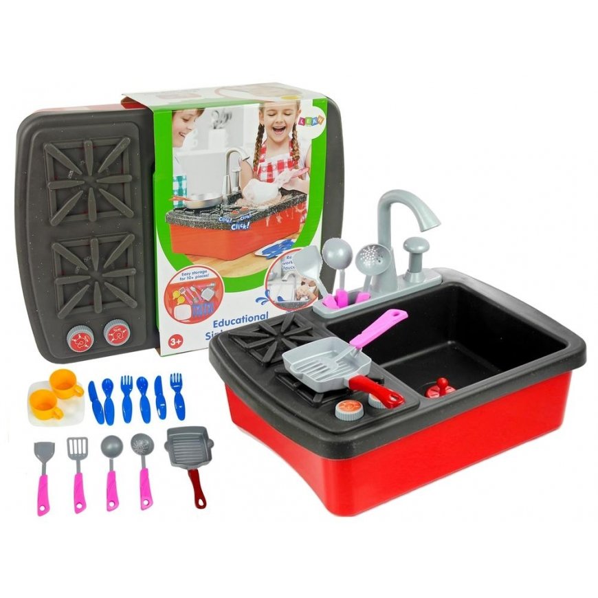 Lean Cars Cooker and sink with accessories