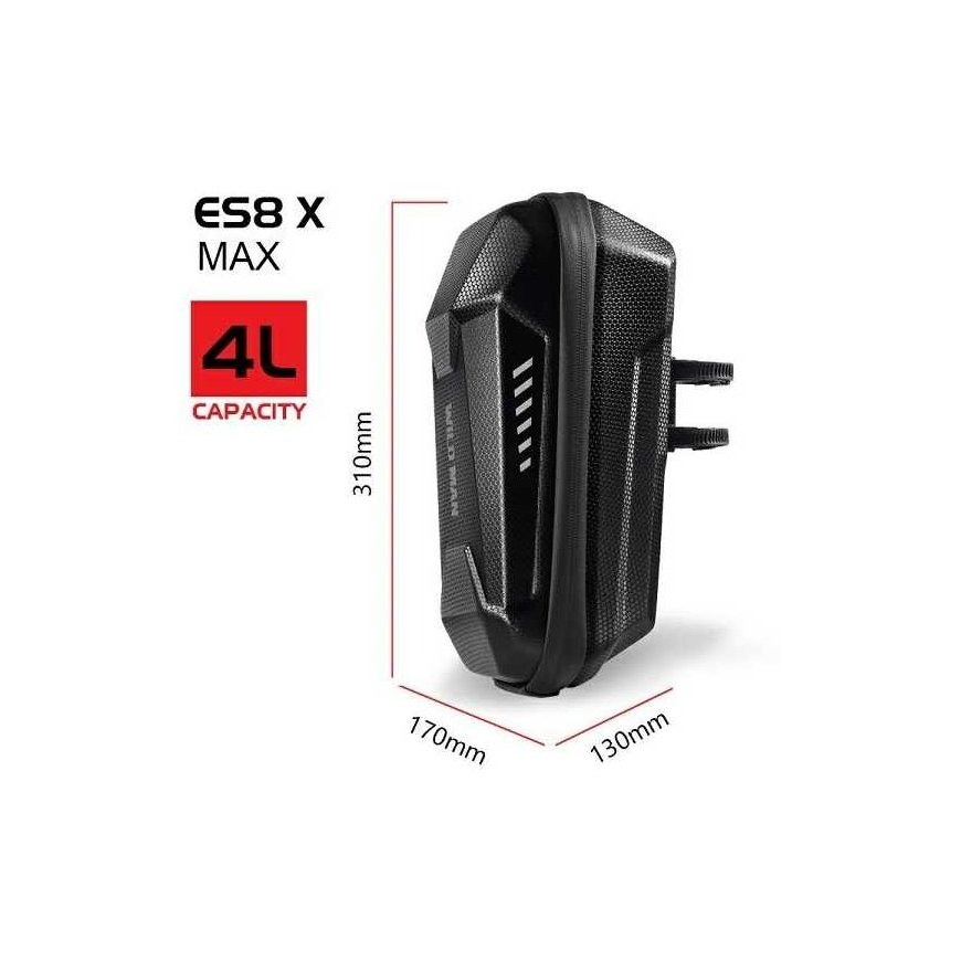 WILDMAN Case/uchwyt na hulajnogė ES8X Max sakwa na ramė black/black – 3