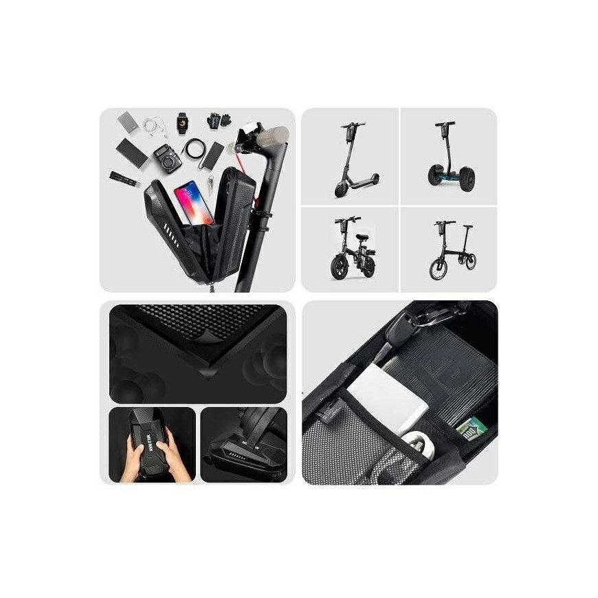 WILDMAN Case/uchwyt na hulajnogė ES8X Max sakwa na ramė black/black – 4