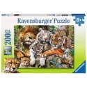 Ravensburger Big Cat Nap Kuviopalapeli 200 kpl Eläimet Ravensburger Big Cat Nap Kuviopalapeli 200 kpl Eläimet