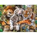 Ravensburger Big Cat Nap Pusle 200 tk Animals Ravensburger Big Cat Nap Pusle 200 tk Animals
