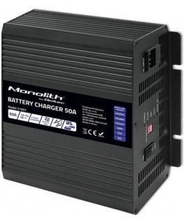 Charger for LiFePO4 AGM GEL SLA batteries, 50A