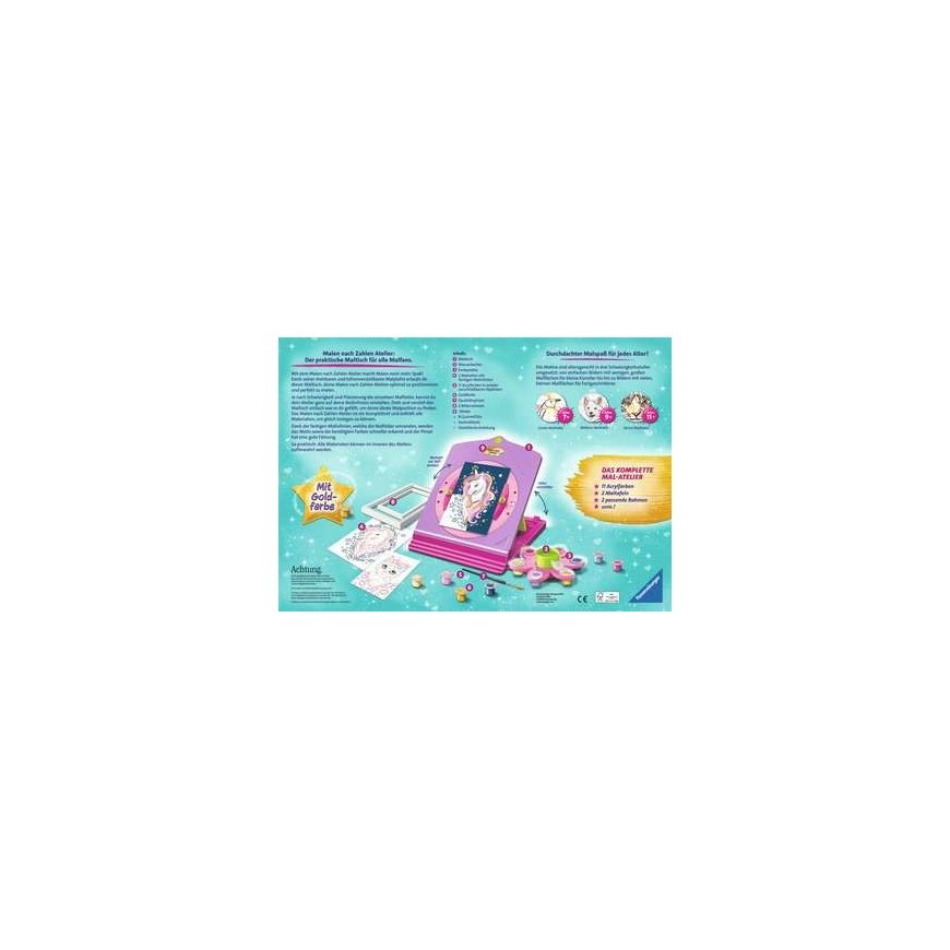Ravensburger CreArt Pawesome Polar Bear Värvimine numbrite järgi, komplekt – 2