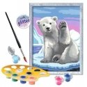 Ravensburger CreArt Pawesome Polar Bear Набор-раскраска по номерам Ravensburger CreArt Pawesome Polar Bear Набор-раскраска по номерам