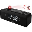 Radijo žadintuvas JVC RA-E211B juodas