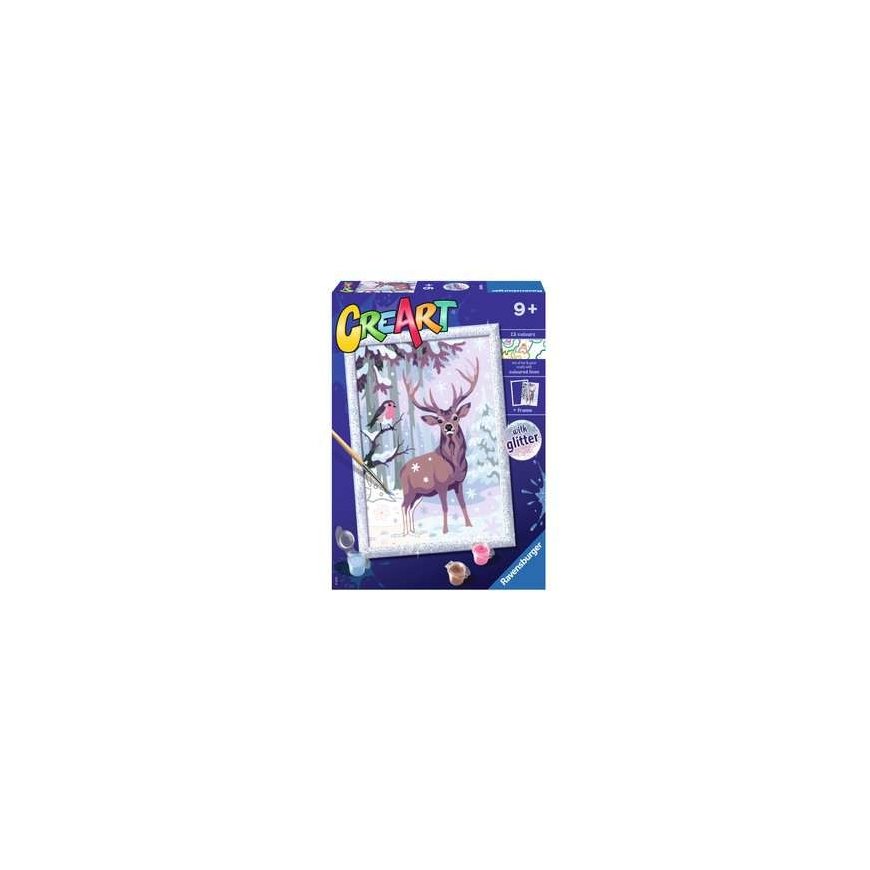 Ravensburger CreArt Festive Friends Ciparbildes krāsošanas