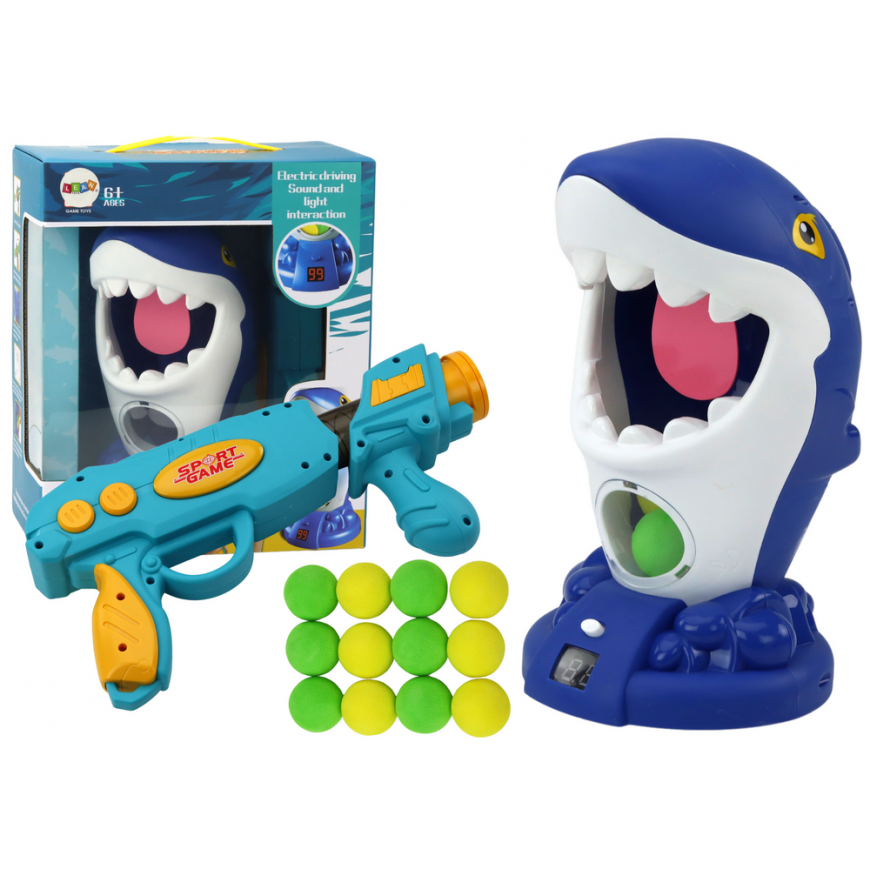 Lean Arcade Game Shark Shooting Ball