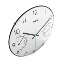 Mebus 16106 Quarz-Wanduhr Kvartskell Ümmargune Must, Valge Mebus 16106 Quarz-Wanduhr Kvartskell Ümmargune Must, Valge
