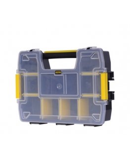 Stanley STST1-70720 instrumentu kārba Melns, Caurspīdīgs