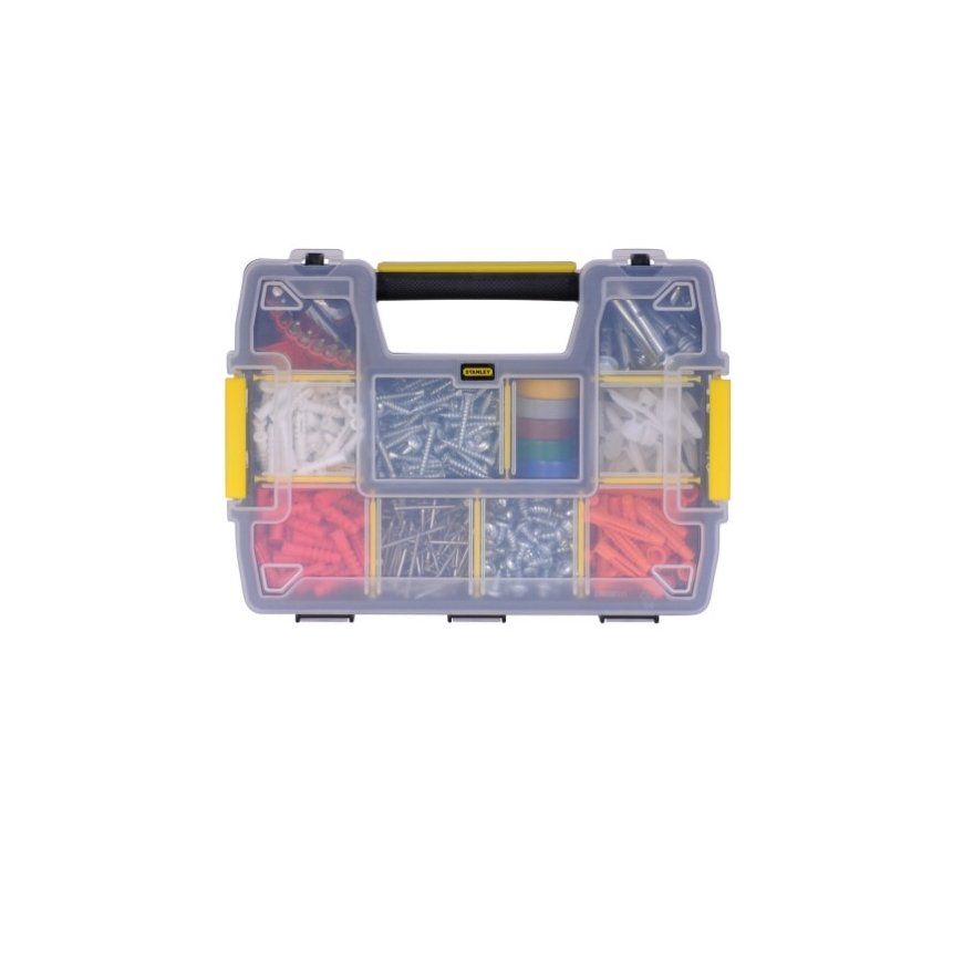 Stanley STST1-70720 instrumentu kārba Melns, Caurspīdīgs – 5