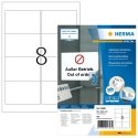 HERMA 10308 самоклеящийся ярлык Закругленный прямоугольник Съемный Белый 800 шт HERMA 10308 самоклеящийся ярлык Закругленный прямоугольник Съемный Белый 800 шт