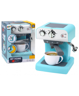 Lean Toy Coffee Machine Home Appliances Vanduo Steam Turquoise
