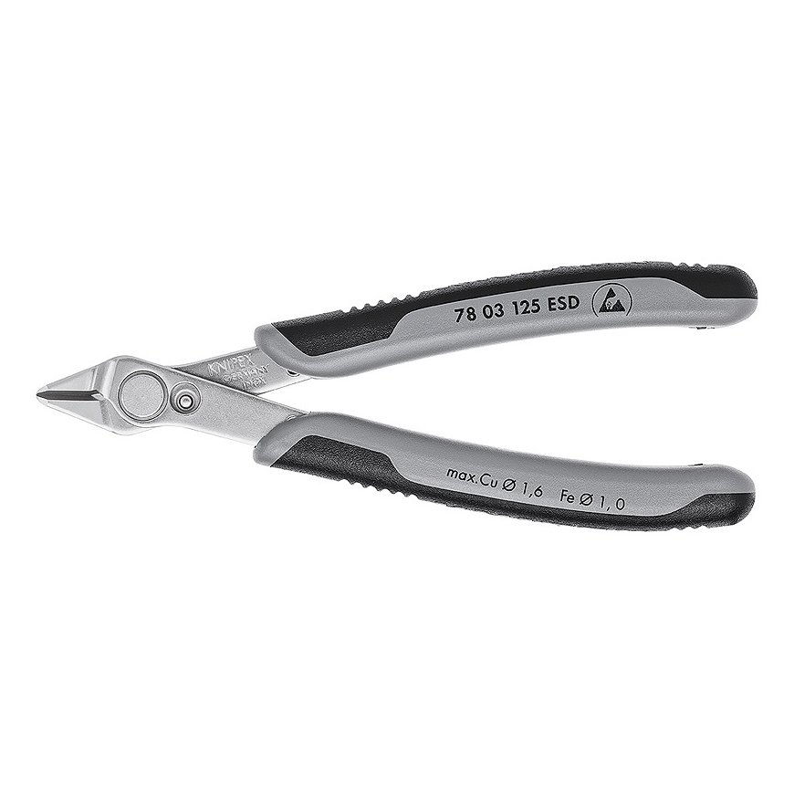 Knipex 78 03 125 ESD replės Įstrižinės replės