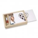 ZEP LOVE BOX USB Ladustamiskast Nelinurkne Puit Valge, Puit ZEP LOVE BOX USB Ladustamiskast Nelinurkne Puit Valge, Puit