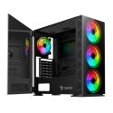 Savio PC Case Prime X1 ARGB Glass Black Midi Tower Черный Savio PC Case Prime X1 ARGB Glass Black Midi Tower Черный