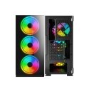 Savio PC Case Prime X1 ARGB Glass Black Midi Tower Melns Savio PC Case Prime X1 ARGB Glass Black Midi Tower Melns