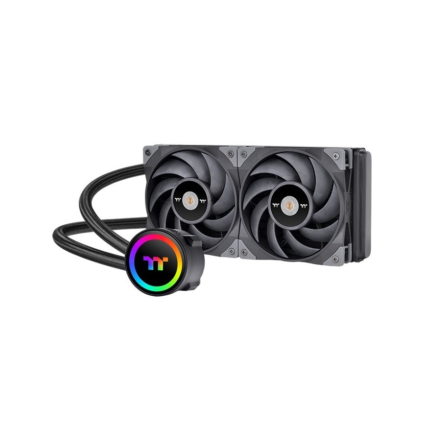 Thermaltake Toughliquid 240 ARGB Процессор All-in-one liquid cooler Черный 1 шт