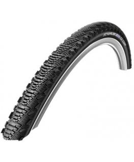 Padanga 26" Schwalbe CX Comp HS 369, Active Wired 50-559 / 26x2.00 Juodas-Reflex