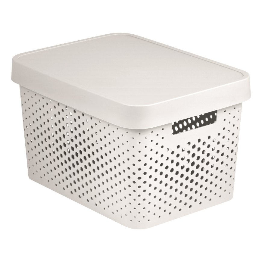 Curver Recycled Infinity 17L 36x27x22cm white