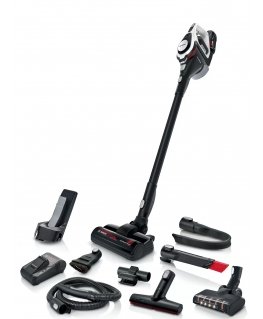 Bosch Serie 8 BSS825ALL siurblys-šluota / elektrinė šluota Dulkių siurbliui šluotai Baterija Sausa Bemaišis Juoda, Balta 5 Ah