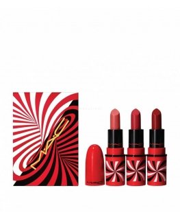 MAC Tiny Tricks Set MAC: Mini, Cream Lipstick, Awespicious, 1.7 g + + Mini, Matte, Cream Lipstick, Sleight Of Grand, 1.8, g * Mi