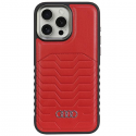 Case Audi Synthetic Leather MagSafe iPhone 14 Pro 6.1" red/red hardcase AU-TPUPCMIP14P-GT/D3-RD Case Audi Synthetic Leather MagSafe iPhone 14 Pro 6.1" red/red hardcase AU-TPUPCMIP14P-GT/D3-RD