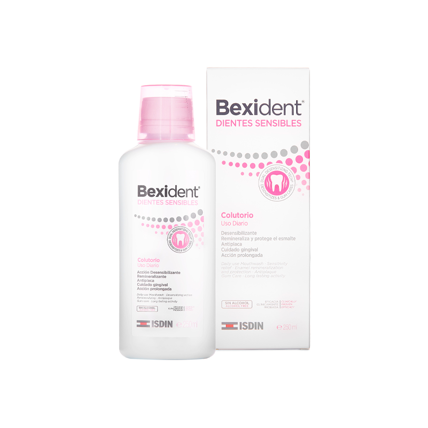 Isdin Bexident Sensitive Teeth burnos skalavimo skystis 250ml – 3