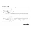 Metabo HS 18 LTX 55 Двойное лезвие 2,6 kg Metabo HS 18 LTX 55 Двойное лезвие 2,6 kg