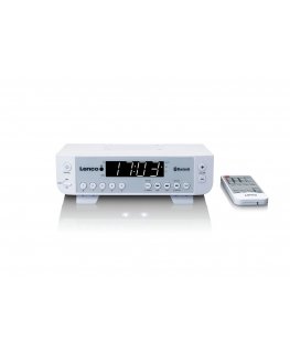 Lenco KCR-100 Часы Цифровой Белый