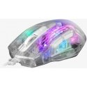 Marvo M413 permatoma RGB pelė su laidu | 7200 DPI