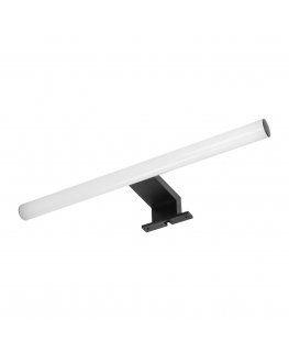 Sieninis šviestuvas Orno PEEGEL LED 6W, veidrodinė lempa, 540lm, 4000K, ilgis 40 cm, plastikas+akrilas, juodas