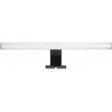 Wall lamp Orno PEEGEL LED 6W, mirror lamp, 540lm, 4000K, length 40 cm, plastic+acrylic, black Wall lamp Orno PEEGEL LED 6W, mirror lamp, 540lm, 4000K, length 40 cm, plastic+acrylic, black