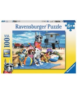 Ravensburger No dogs on the beach Pusle 100 tk Animals