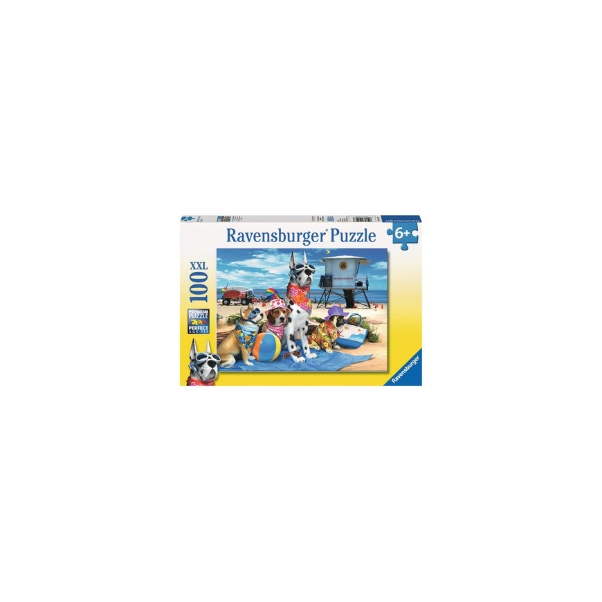 Ravensburger No dogs on the beach Jigsaw puzzle 100 pc(s) Animals