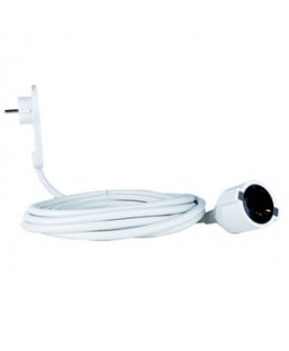 REV 0016035114 elektros tinklo ilgintuvas 3 m 1 AC išvestis(ys / čių) Vidaus Balta
