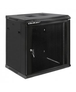 Qoltec 54488 RACK skapis 19" | 12U | 600 x 635 x 450 | perforētas durvis