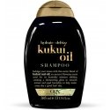 Ogx Kukui aliejaus šampūnas nuo plaukų slinkimo 385ml