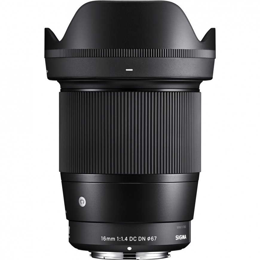 Sigma 16mm F1.4 DC DN | C MILC Plats objektīvs Melns