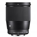Sigma 16mm F1.4 DC DN | C MILC Plačiakampis objektyvas Juoda Sigma 16mm F1.4 DC DN | C MILC Plačiakampis objektyvas Juoda