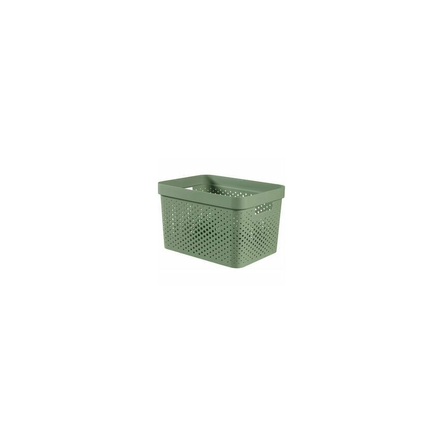 Infinity Recycled Box 17L 36x27x22cm dark grey – 2