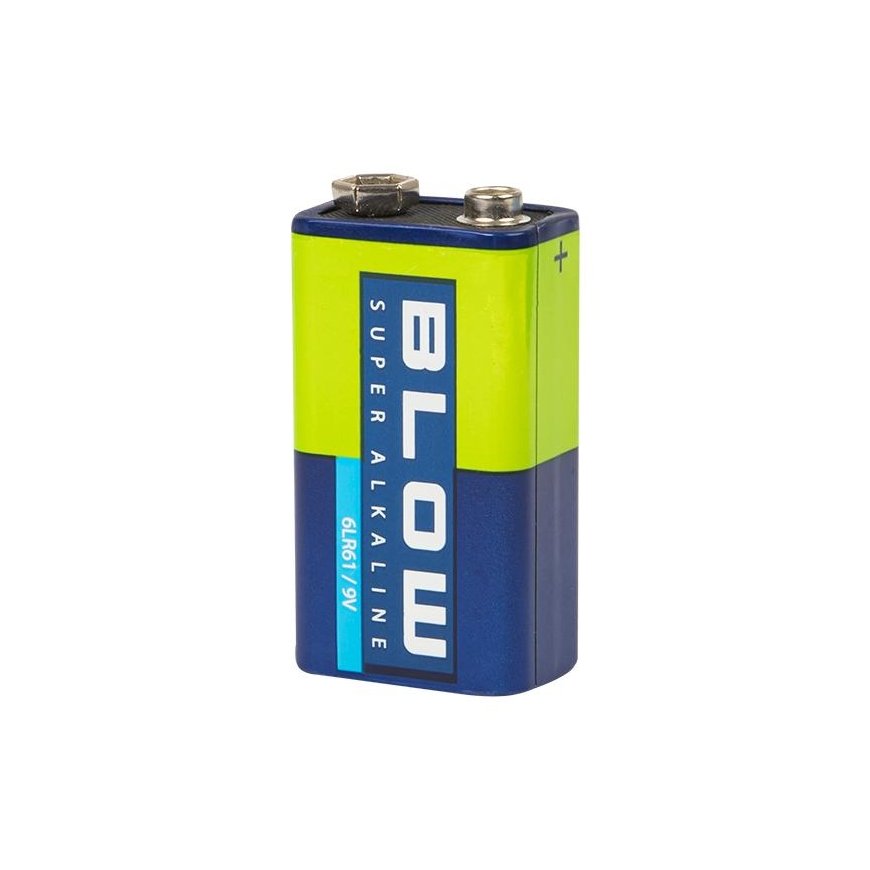 Battery BLOW SUPER Alkaline 9V 6LR61 10 pcs – 3
