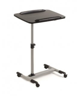 Maclean MC-671 kannettavan tietokoneen teline Musta, Hopea 43,2 cm (17")