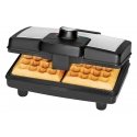 Clatronic WA 3606 2 waffle(s) 800 W Black, Stainless steel Clatronic WA 3606 2 waffle(s) 800 W Black, Stainless steel